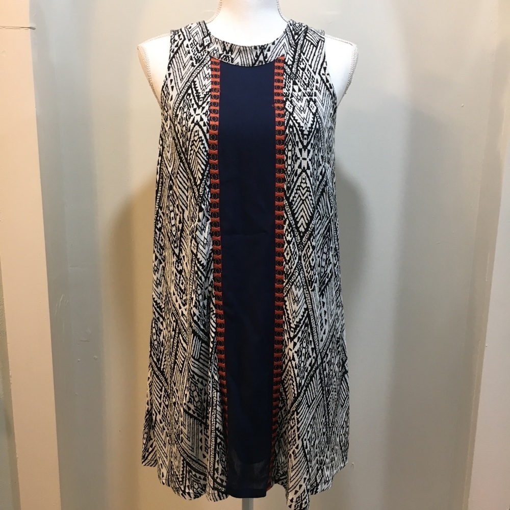 THML Multi Print Shift Dress